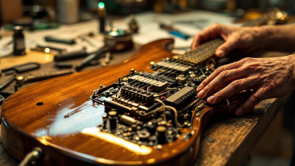 electric guitar design evolution